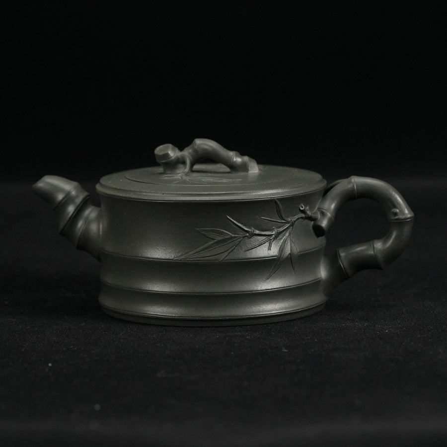 Yipin Bamboo Segment | Snow Flower Green Clay